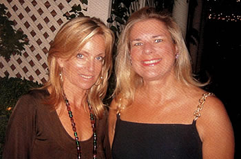 Gallery Director and Art Dealer Evelyn Tompkins and Artist Rachel Hovnanian